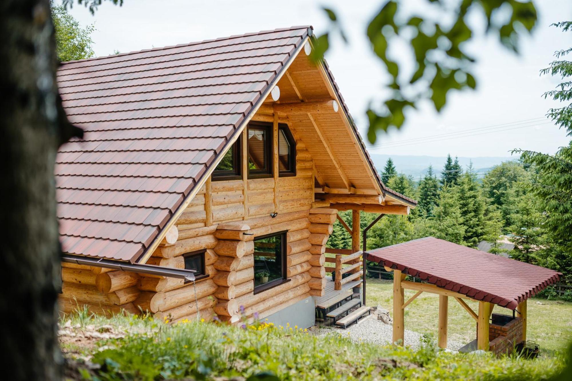 Log Cabin Piricske Ciceu المظهر الخارجي الصورة