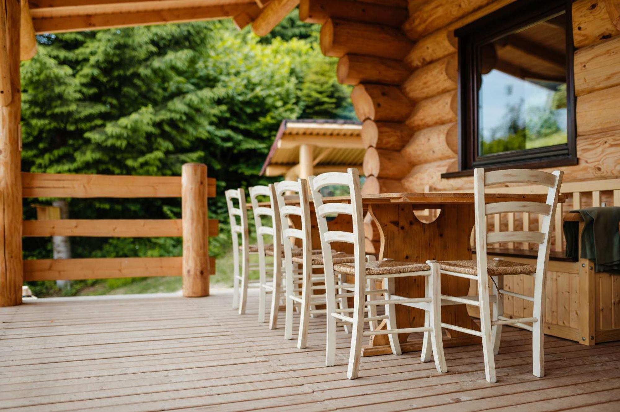 Log Cabin Piricske Ciceu المظهر الخارجي الصورة