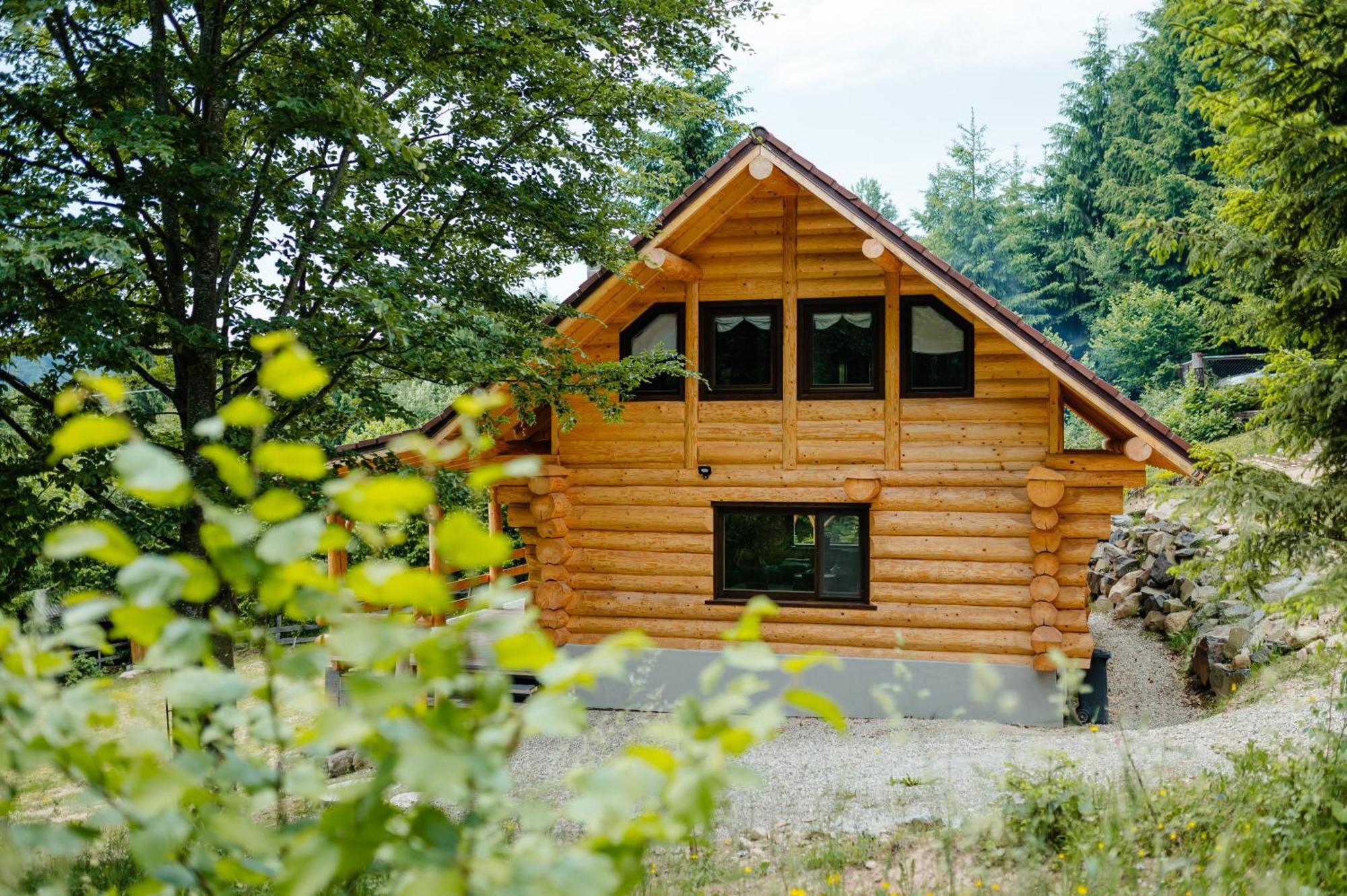 Log Cabin Piricske Ciceu المظهر الخارجي الصورة